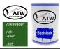 Preview: Volkswagen, Irish Green, L60E: 500ml Lackdose, von ATW Autoteile West.